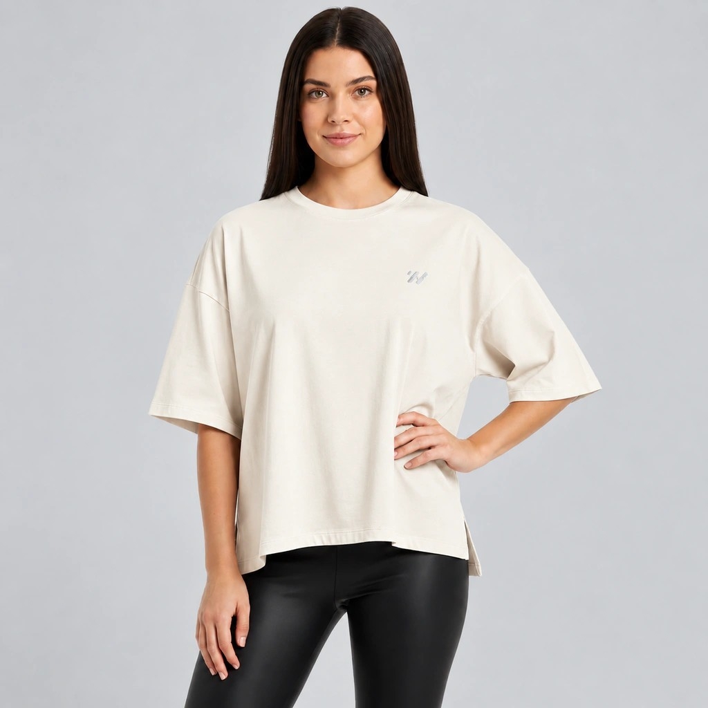 Remera M/c Modal Boxy Fit Over - 6017 Ely Athletic - Imagen 2