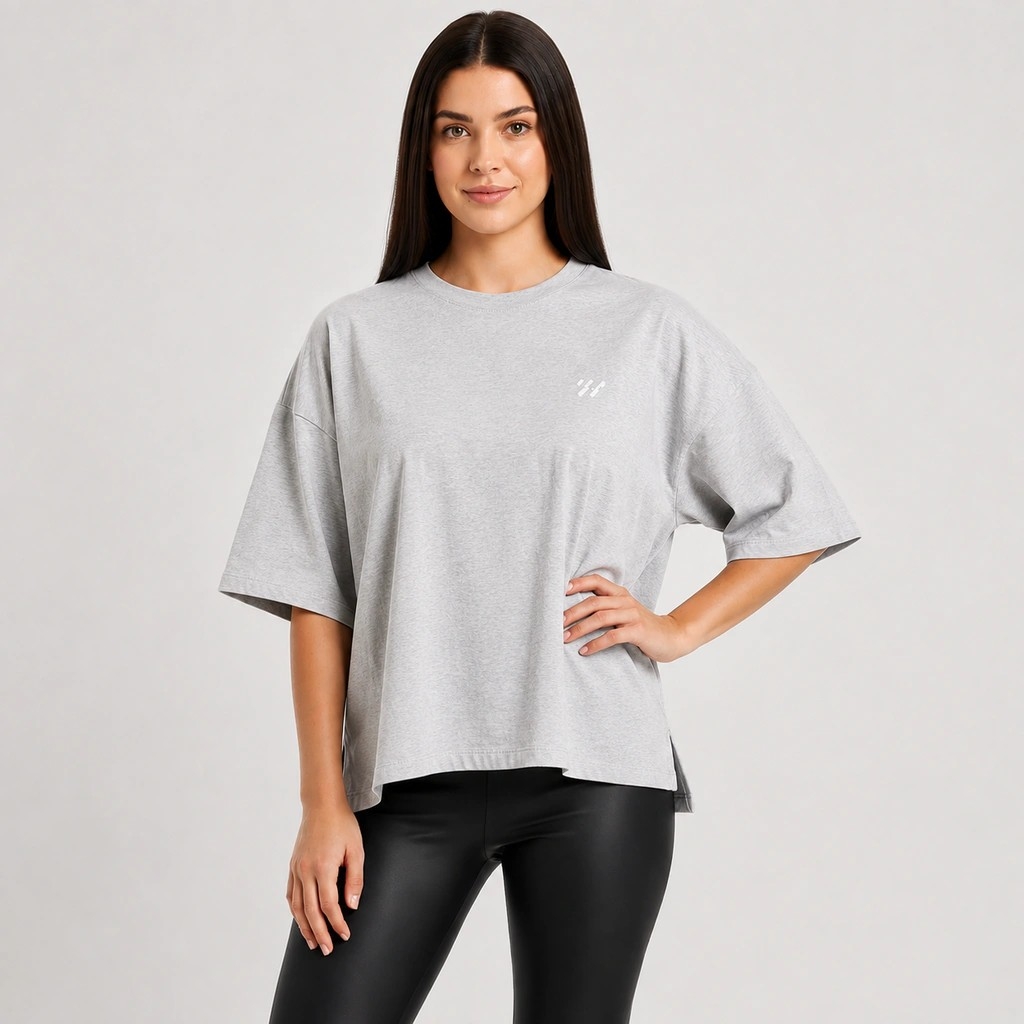 Remera M/c Modal Boxy Fit Over - 6017 Ely Athletic - Imagen 3