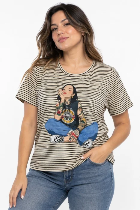 Remeras Rayada