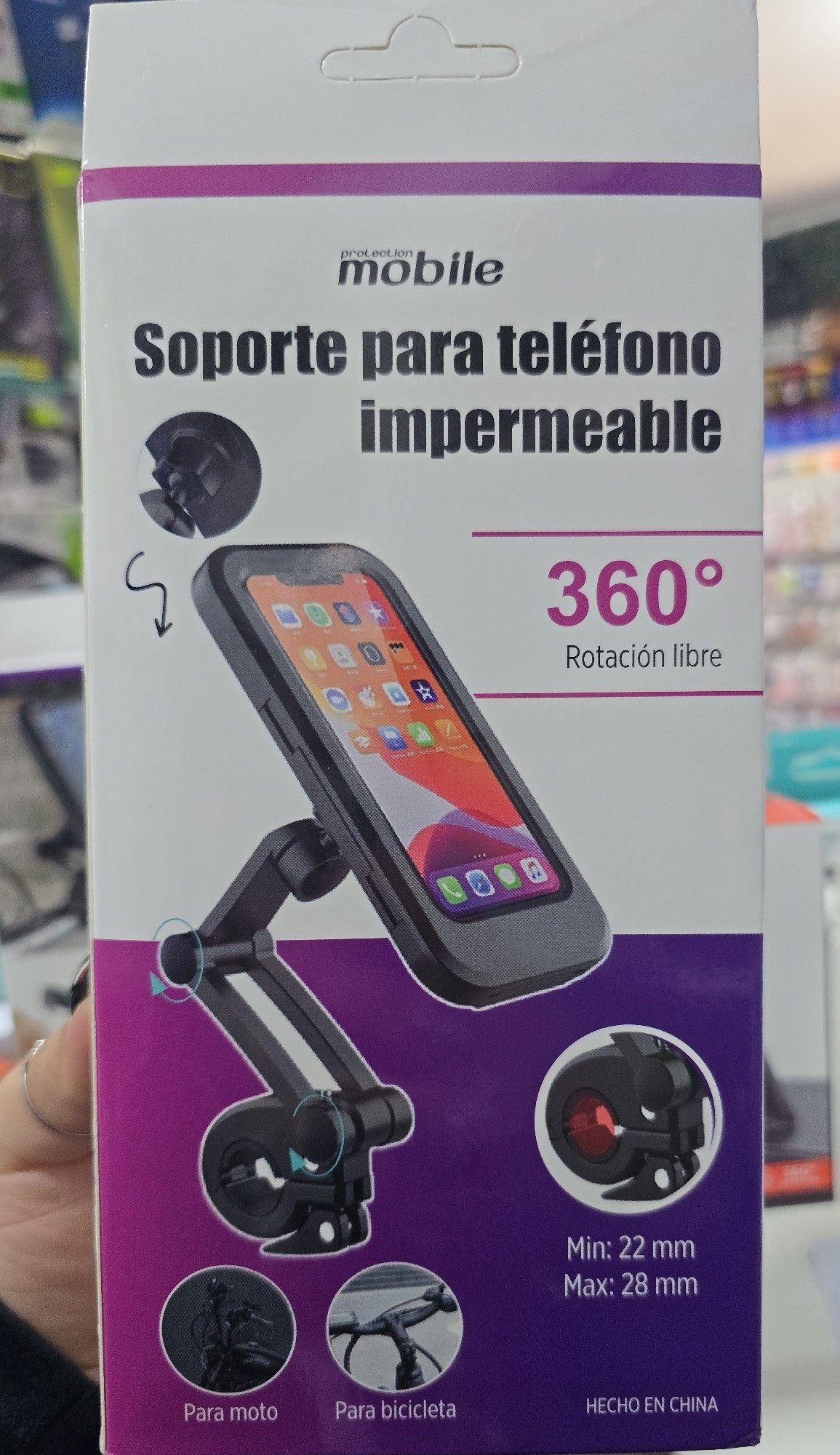 Soporte Impermeable de Moto o Bici - Imagen 2