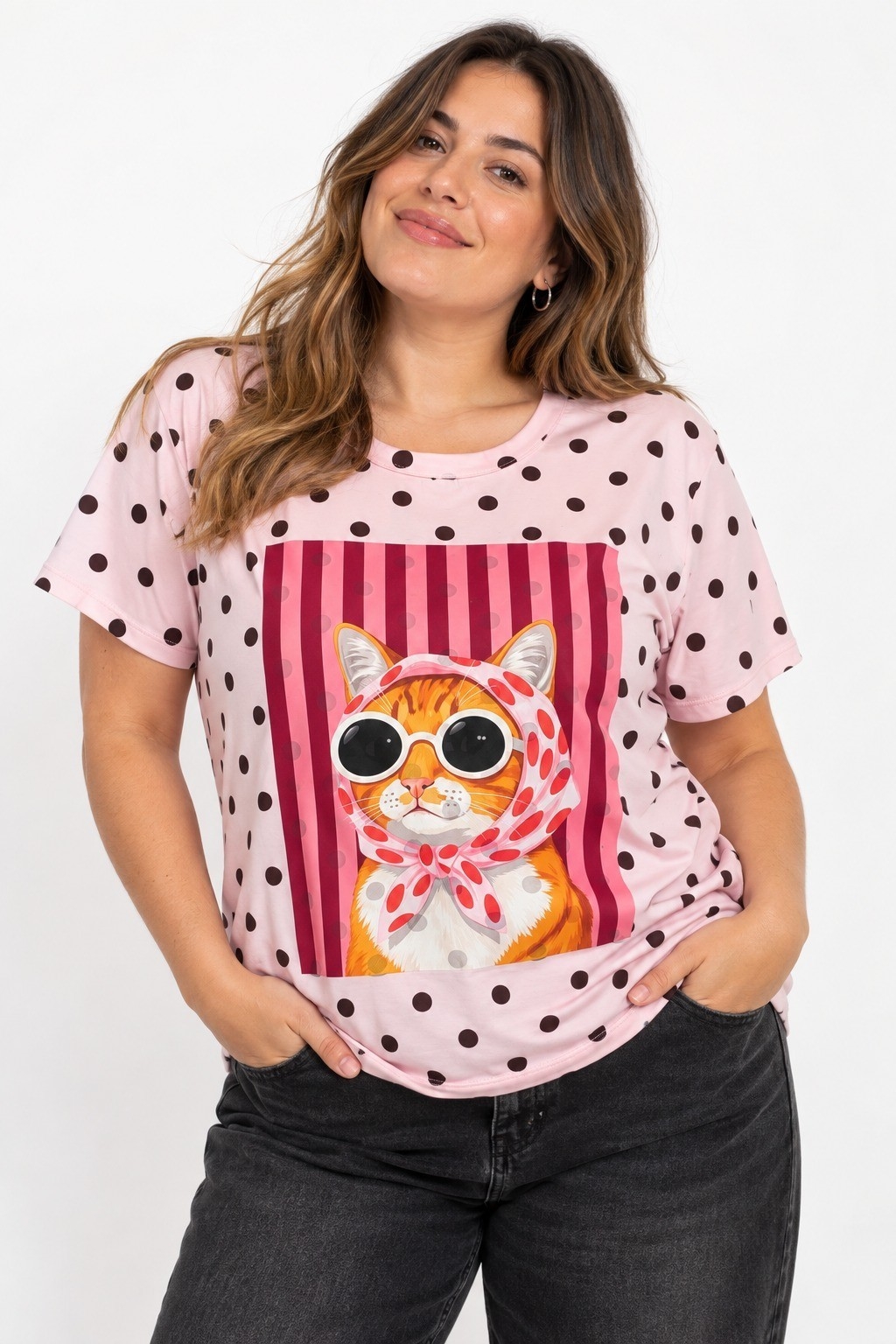 Remera Lunares Estampadas - Imagen 2