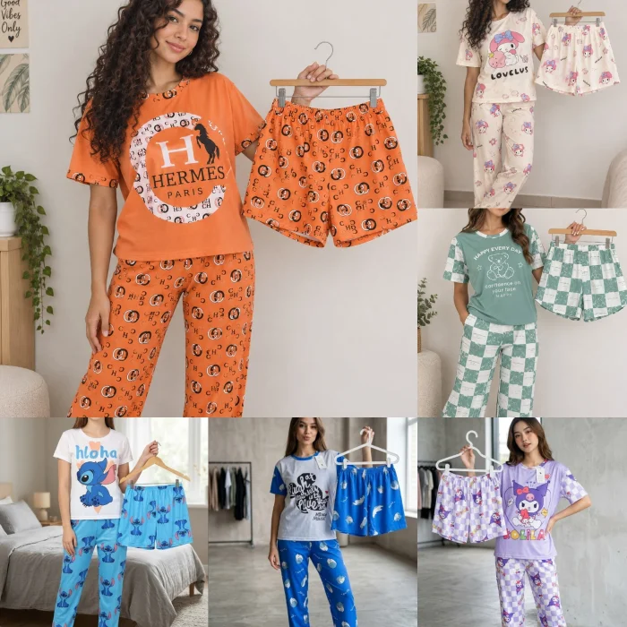 Docena Pijamas de Dama 3 Piezas $88.500