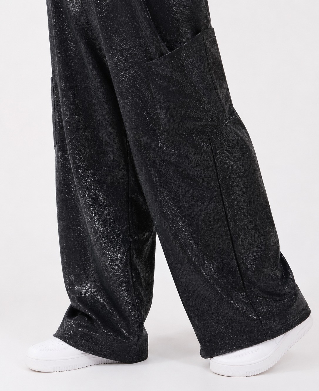 Pantalón Baggy Engomado Croco - Imagen 2