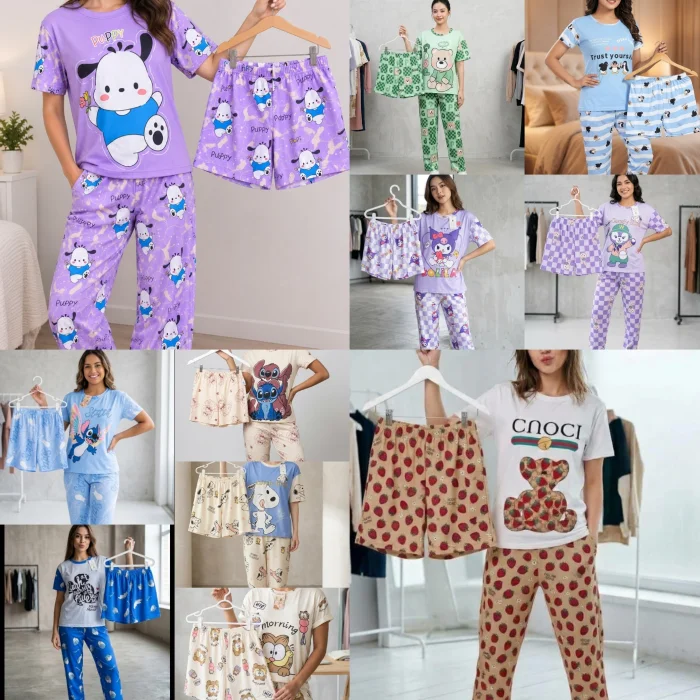 Pijamas 3 Piezas Docena $88.500