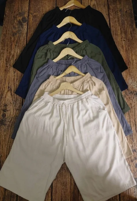 Bermuda de Lino Spandex