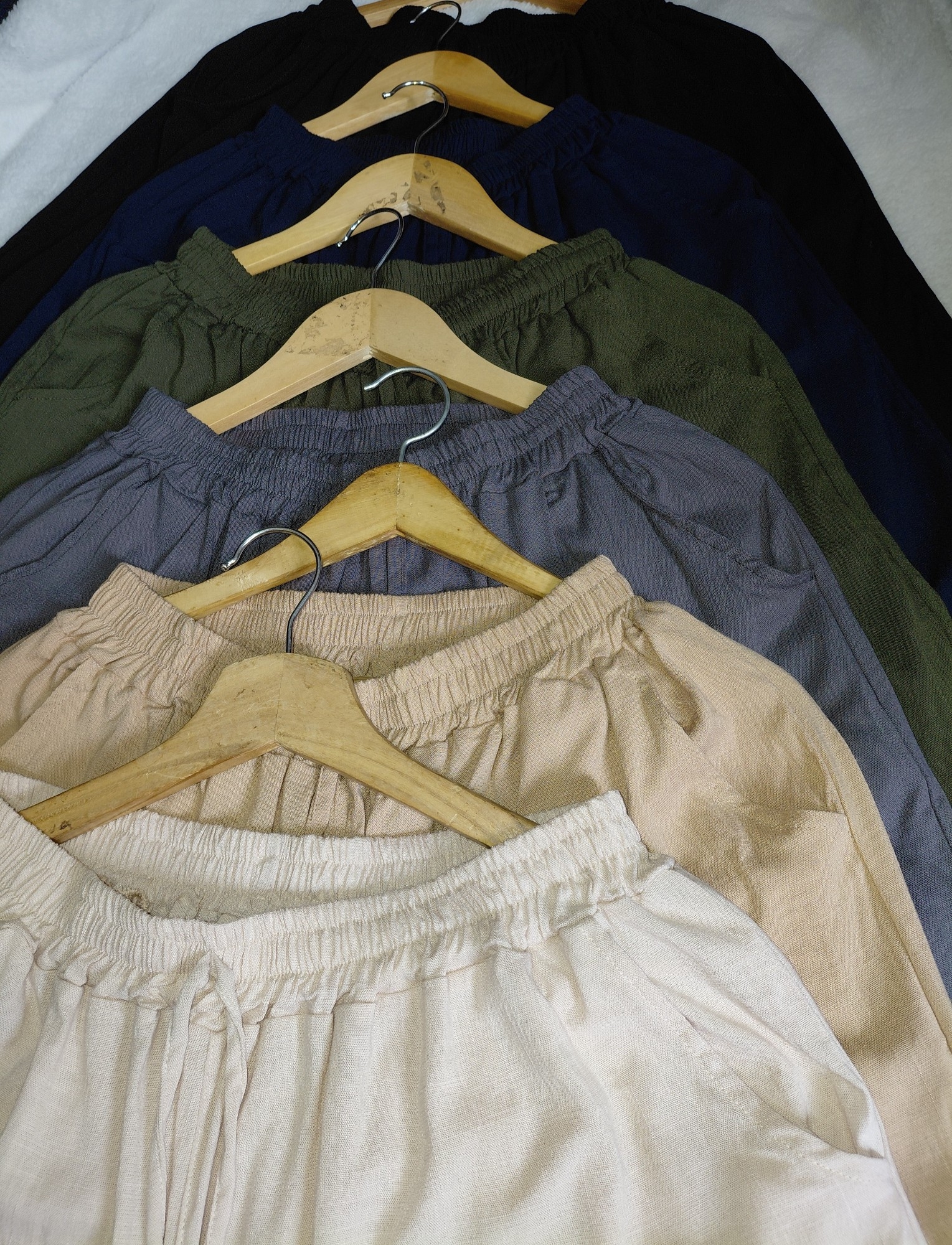 Bermuda de Lino Spandex - Imagen 2