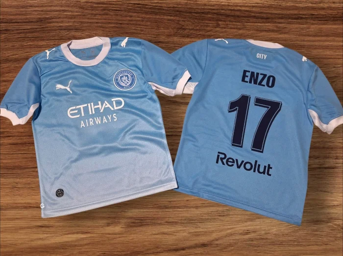 Camiseta Man. City Niño