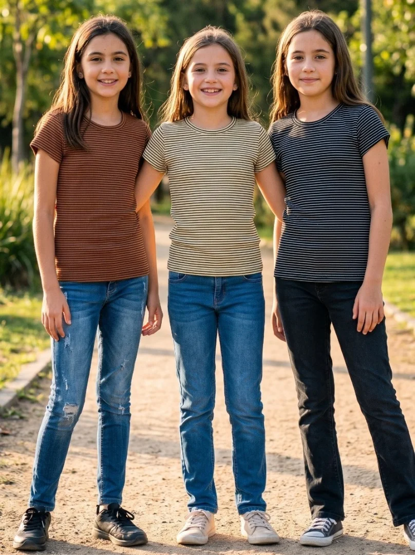 Remera de Morley Rayado (niña) - Imagen 2