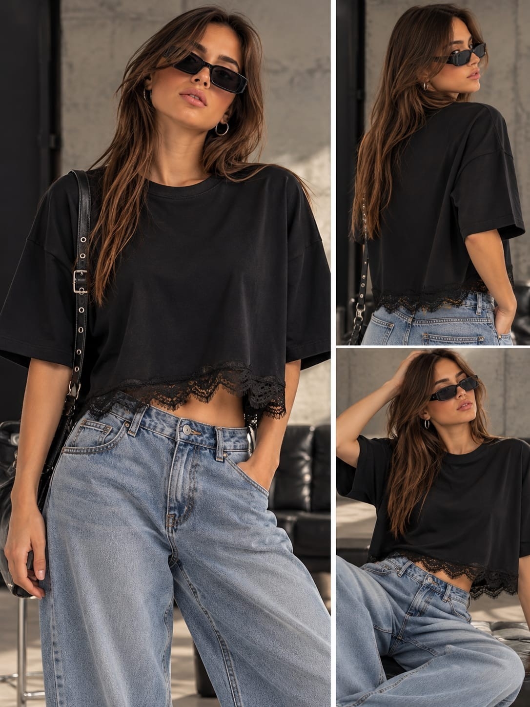 Remeras Como Encaje - Imagen 2