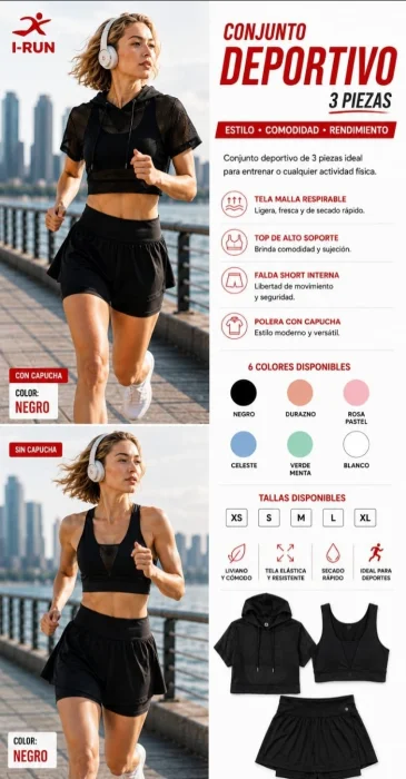 Conjunto I-run Premium 3p