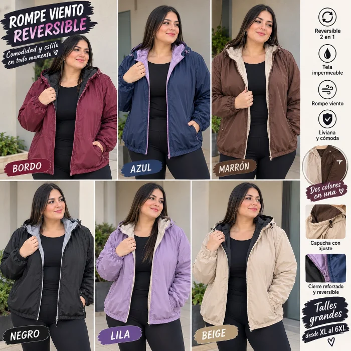 Rompe Viento Reversible