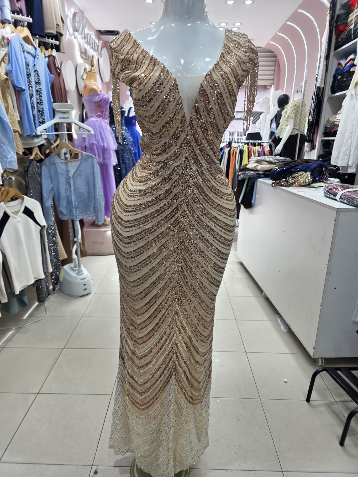 Vestido Lentejuelas - Imagen 6