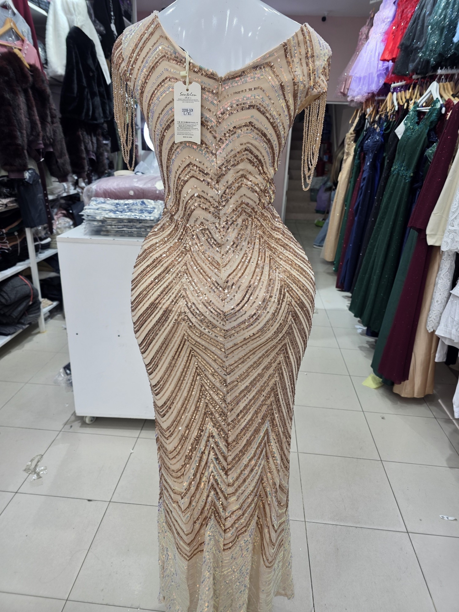 Vestido Lentejuelas - Imagen 7
