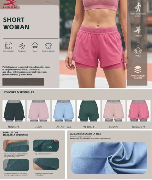 Short C/calza I-run