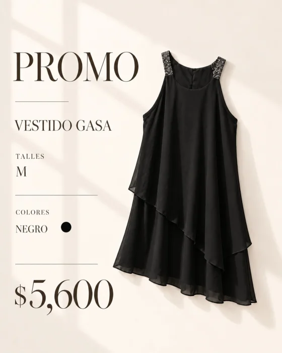 Promoción Vestido Gasa