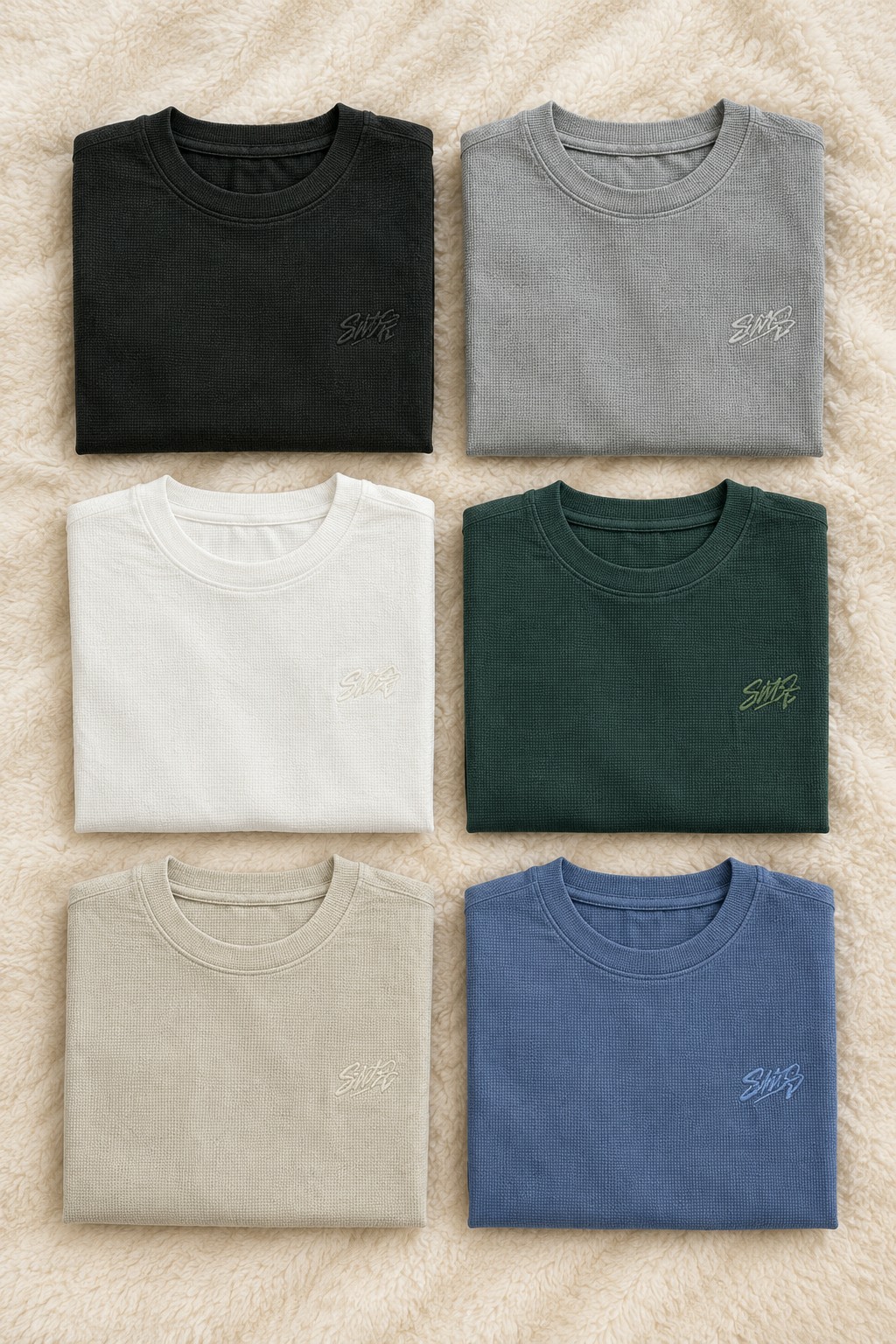 Remera Oversize Wafle - Imagen 2