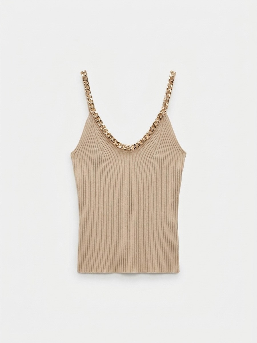 Musculosa Morley Breteles Cadena Importada - Imagen 2