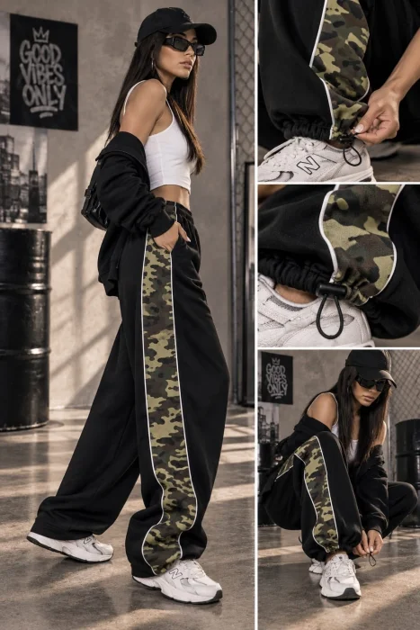 Baggy Combinado  Camuflado
