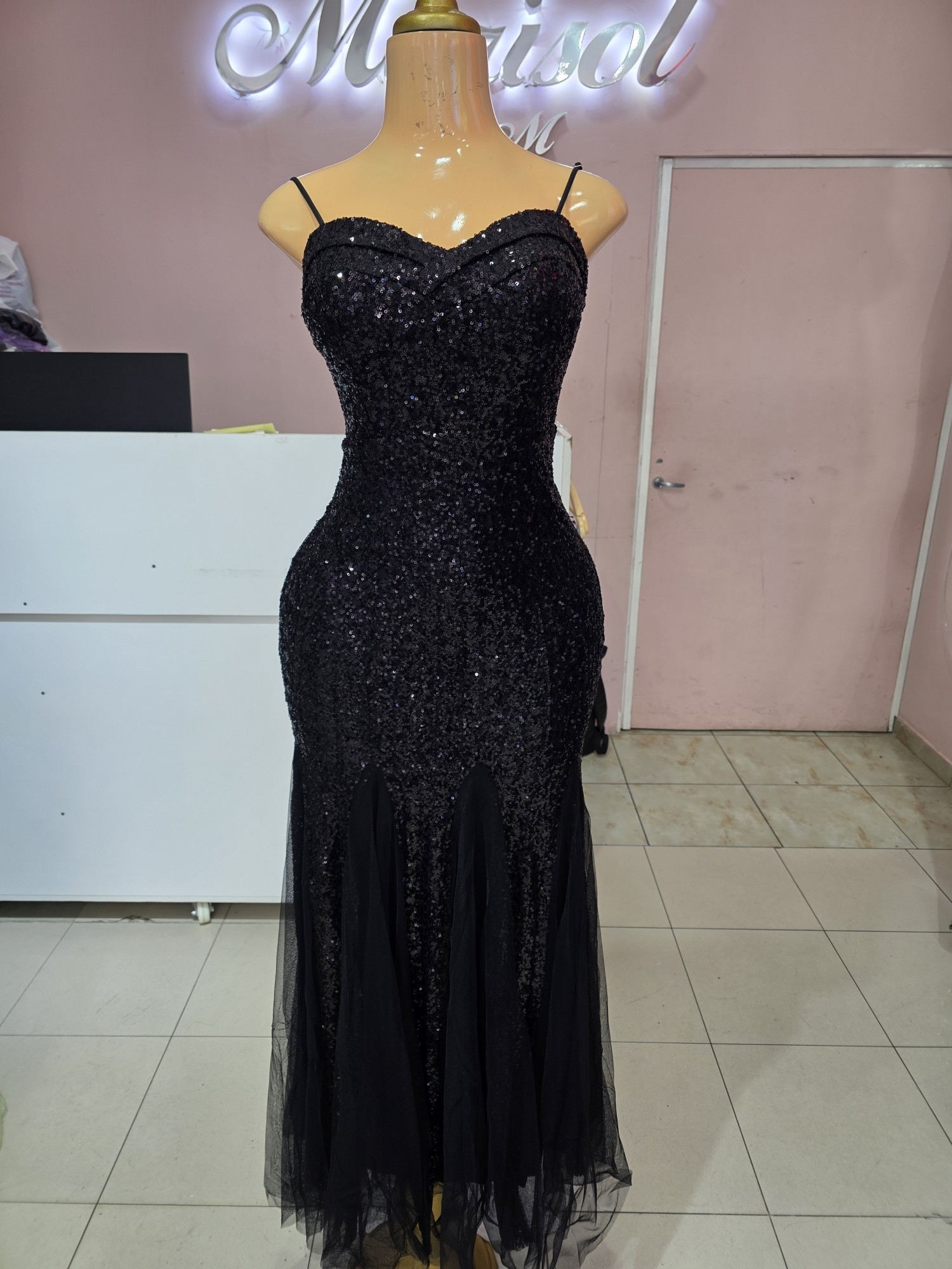 Vestido Lentejuelas Sirena - Imagen 2