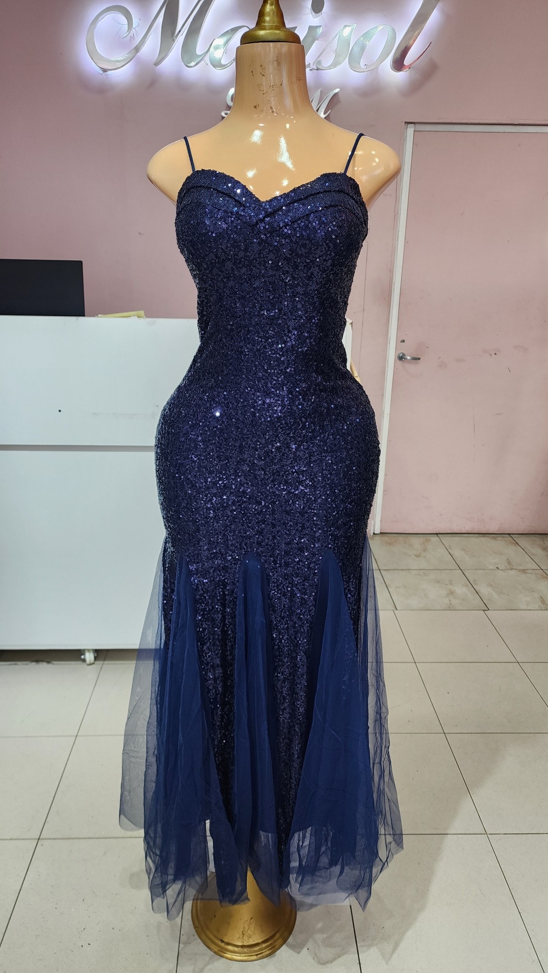 Vestido Lentejuelas Sirena - Imagen 3