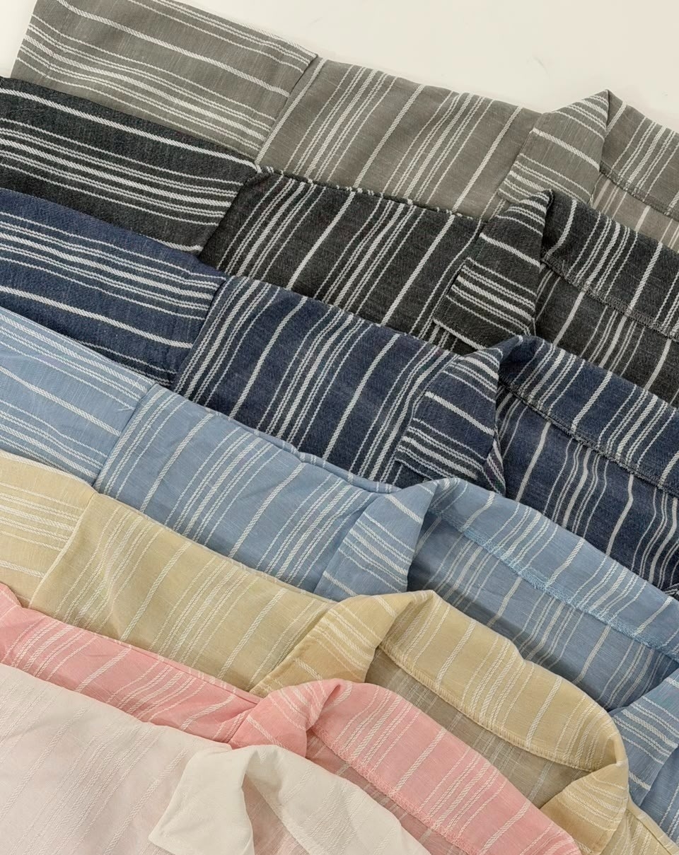 Camisa Lino Rayado - Imagen 3