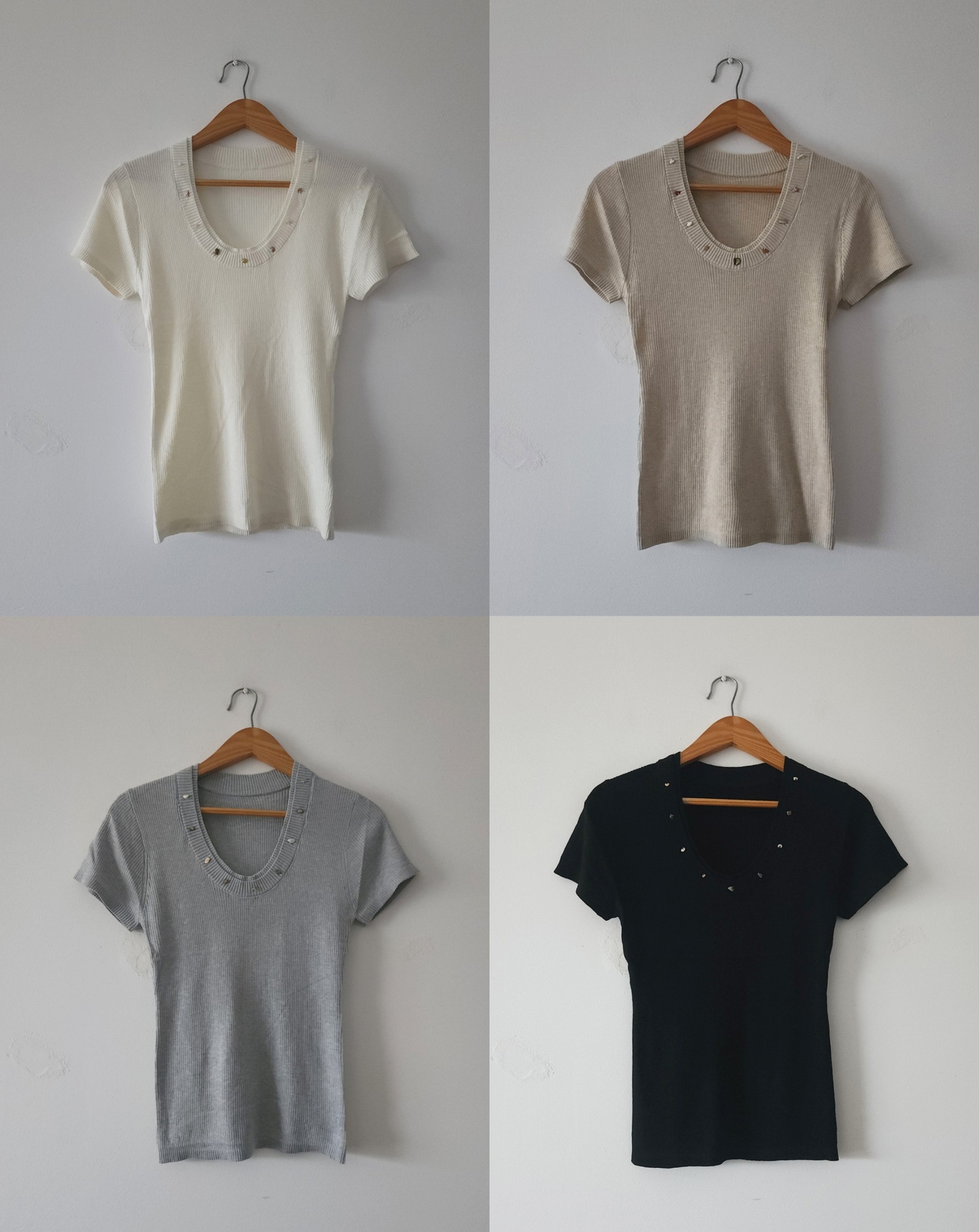Remera de Morley con Piedras Importada - Imagen 3