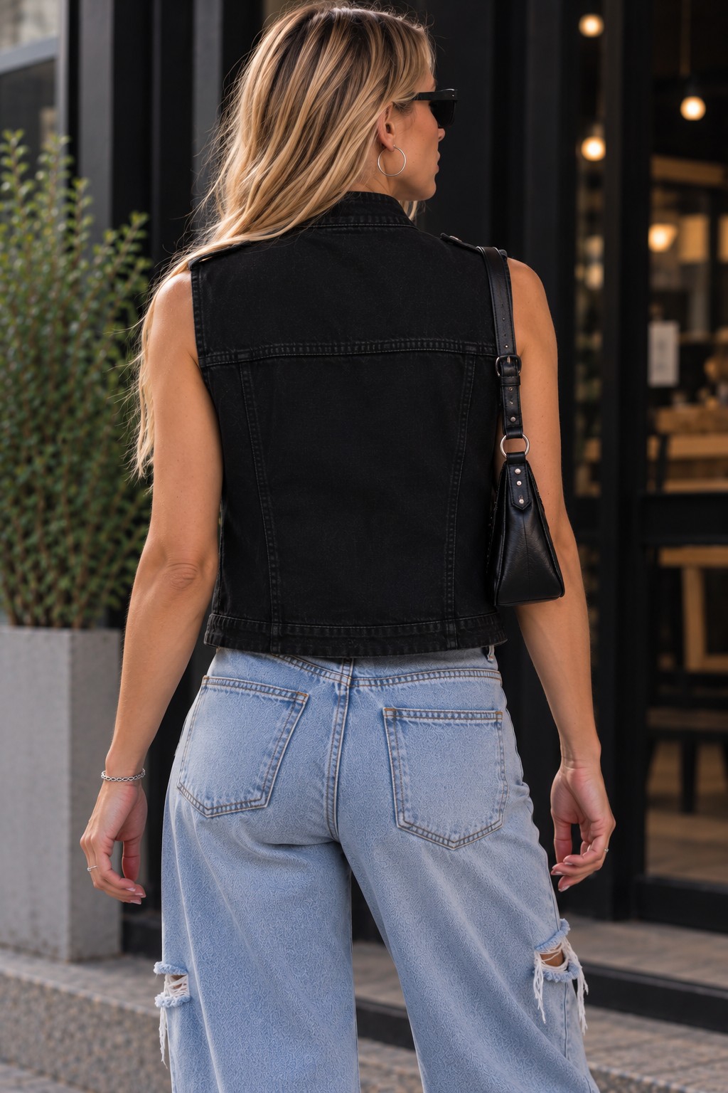 Chaleco Napoleón Jeans - Imagen 3
