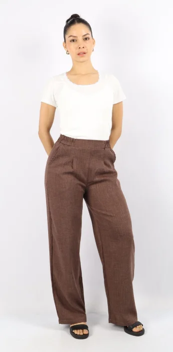 Pantalón Palazo Lino Sastrero