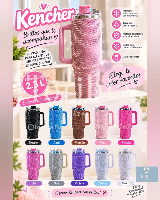 Vasos Kencher con Stass