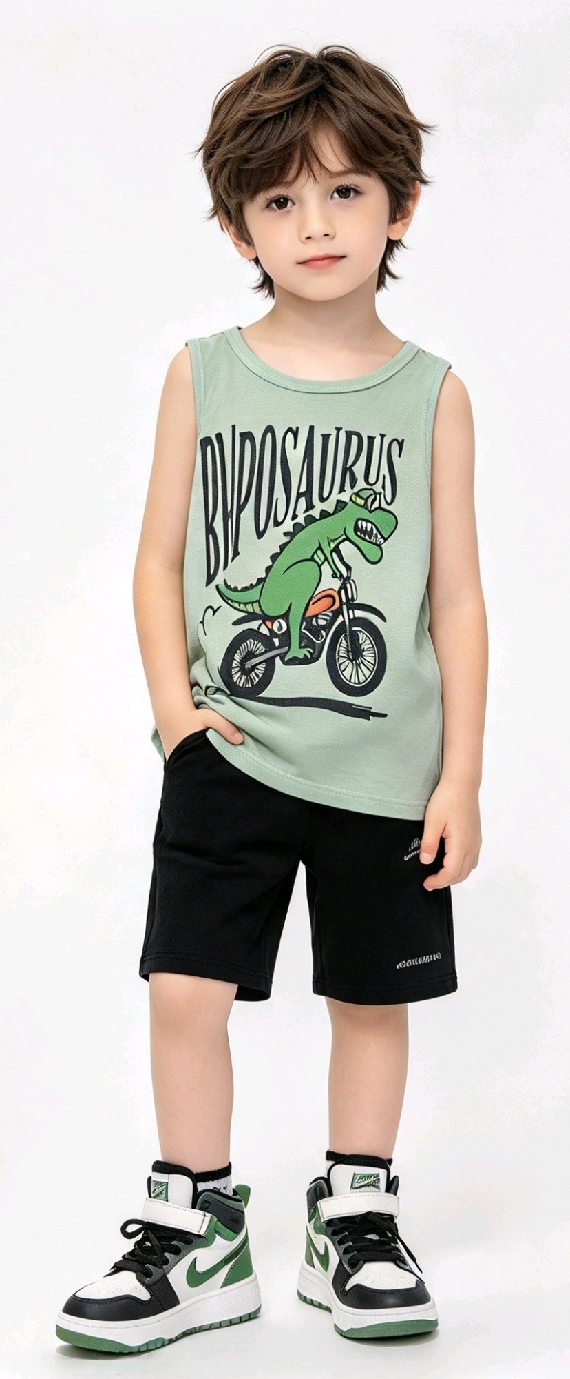 Musculosa Clásica Algodón y Poliester Nene - Imagen 3