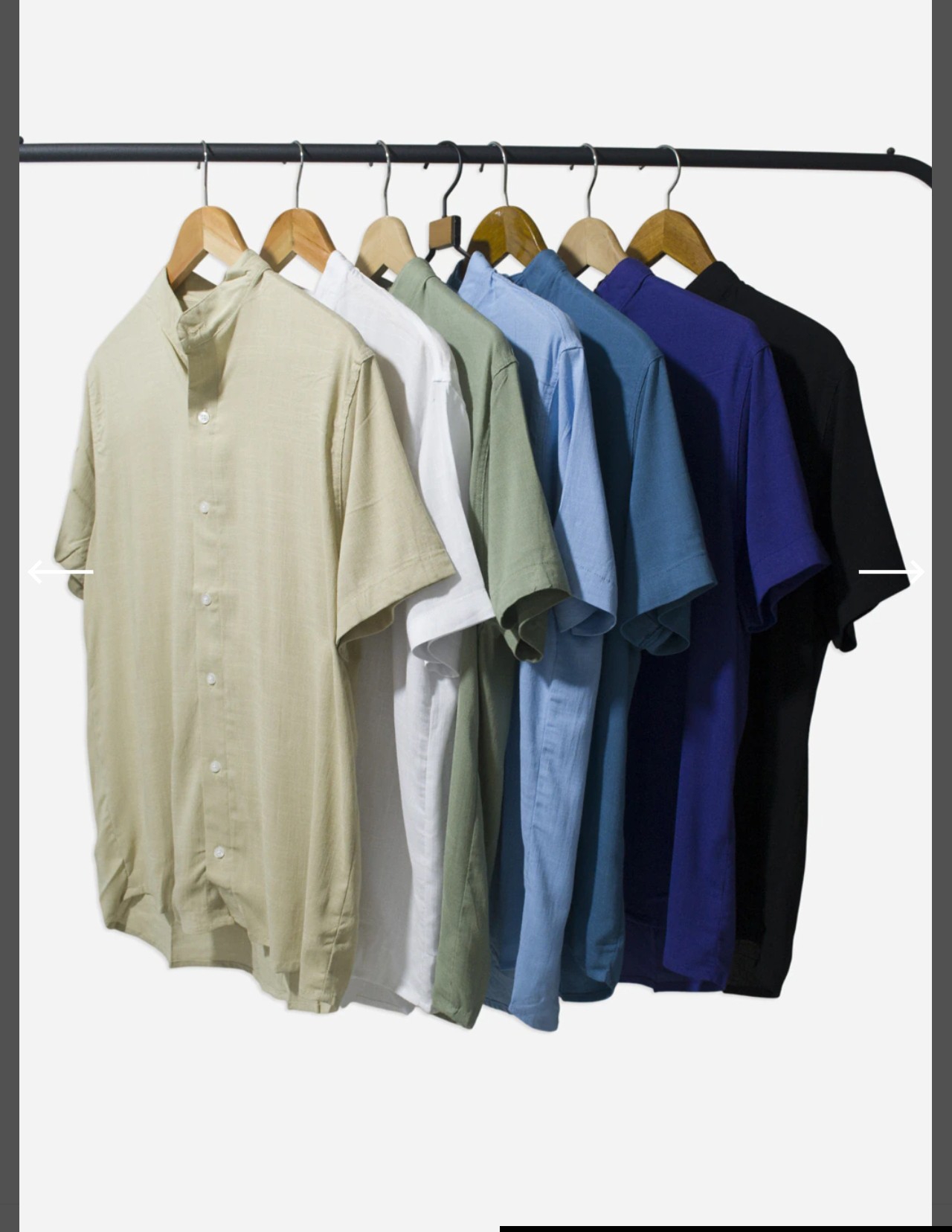 Camisas de Lino Cuello Mao - Imagen 2