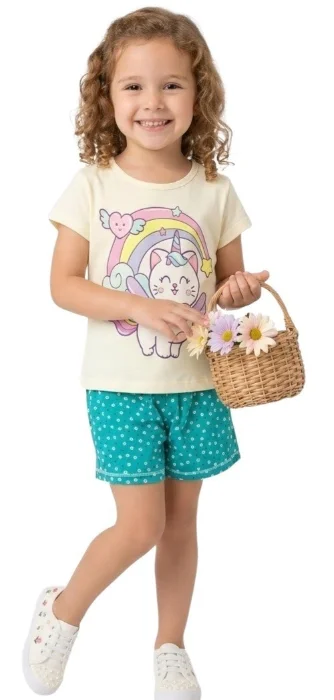 Remera Beba Algodón y Poliéster