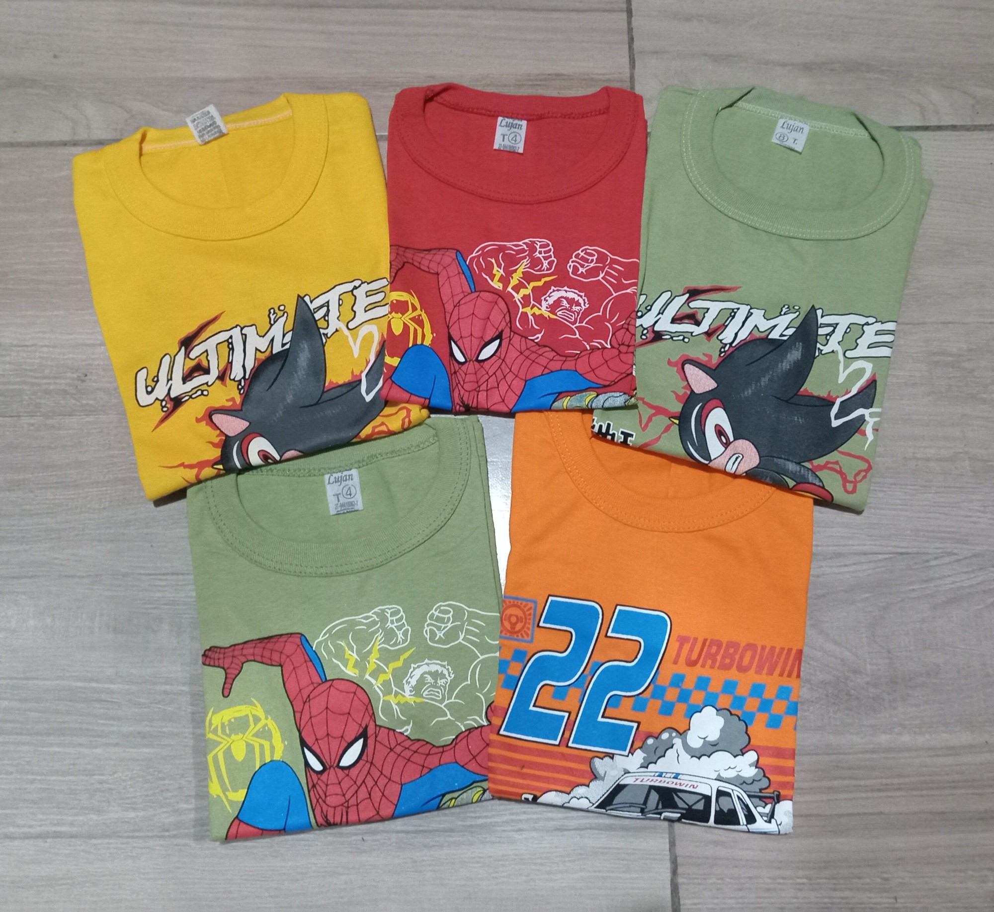 Remeras Personajes de Niños - Imagen 2