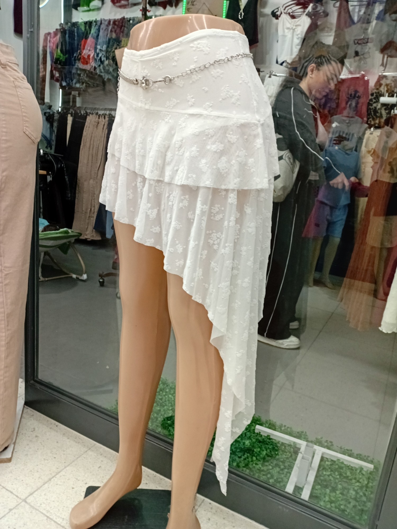 Pollera Volado en Picó de Tull con Puff - Imagen 2