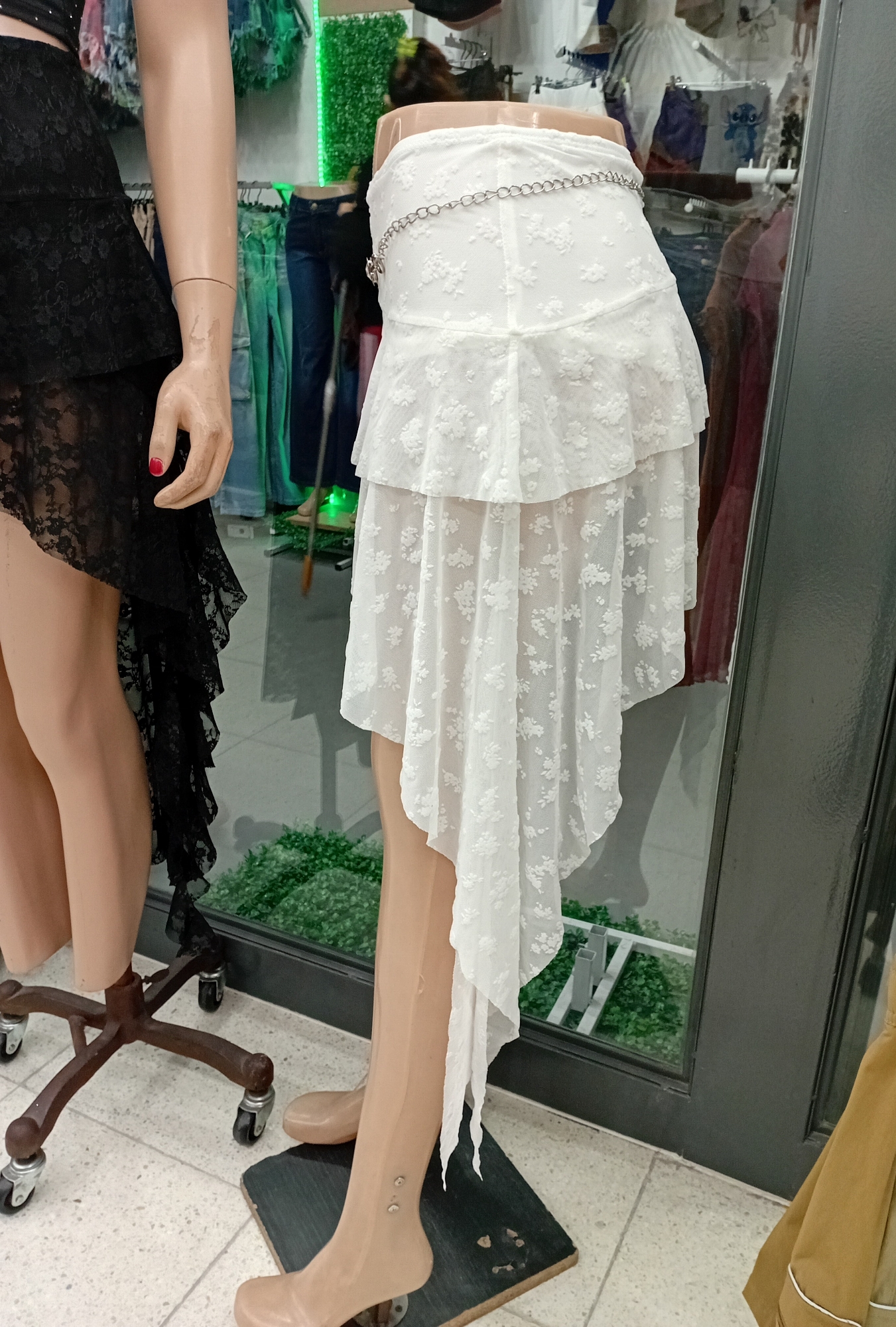 Pollera Volado en Picó de Tull con Puff - Imagen 3