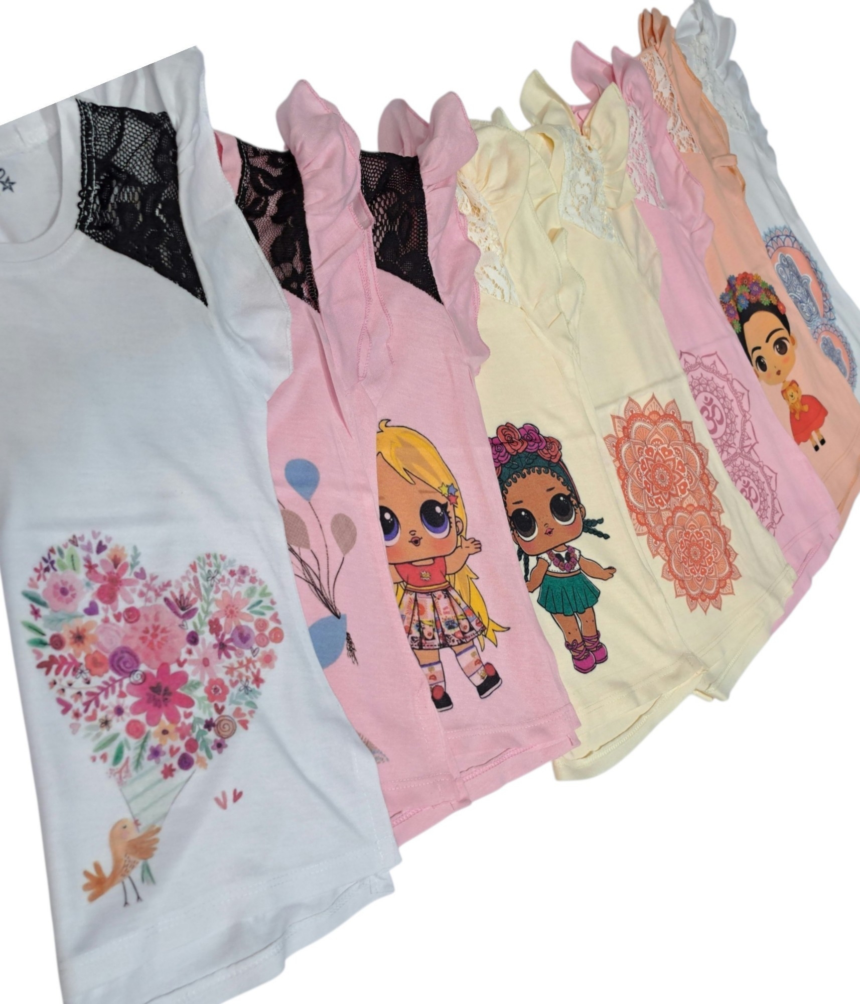Remera Sublimada Nena C/ Bolado Incaje - Imagen 4
