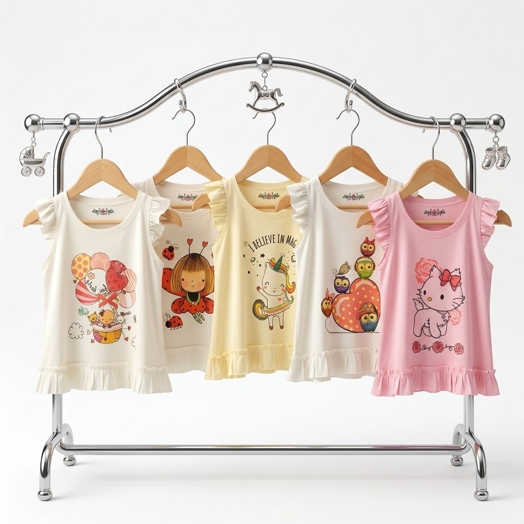 Musculosa Istilo Vestido Sublimada Bebe - Imagen 4