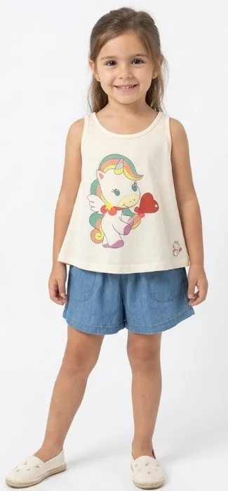 Musculosa Sublimada de Beba Acampanada