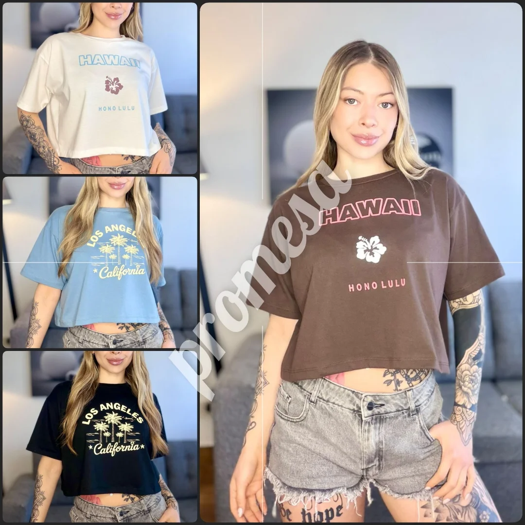 Remera Crop - Imagen 1