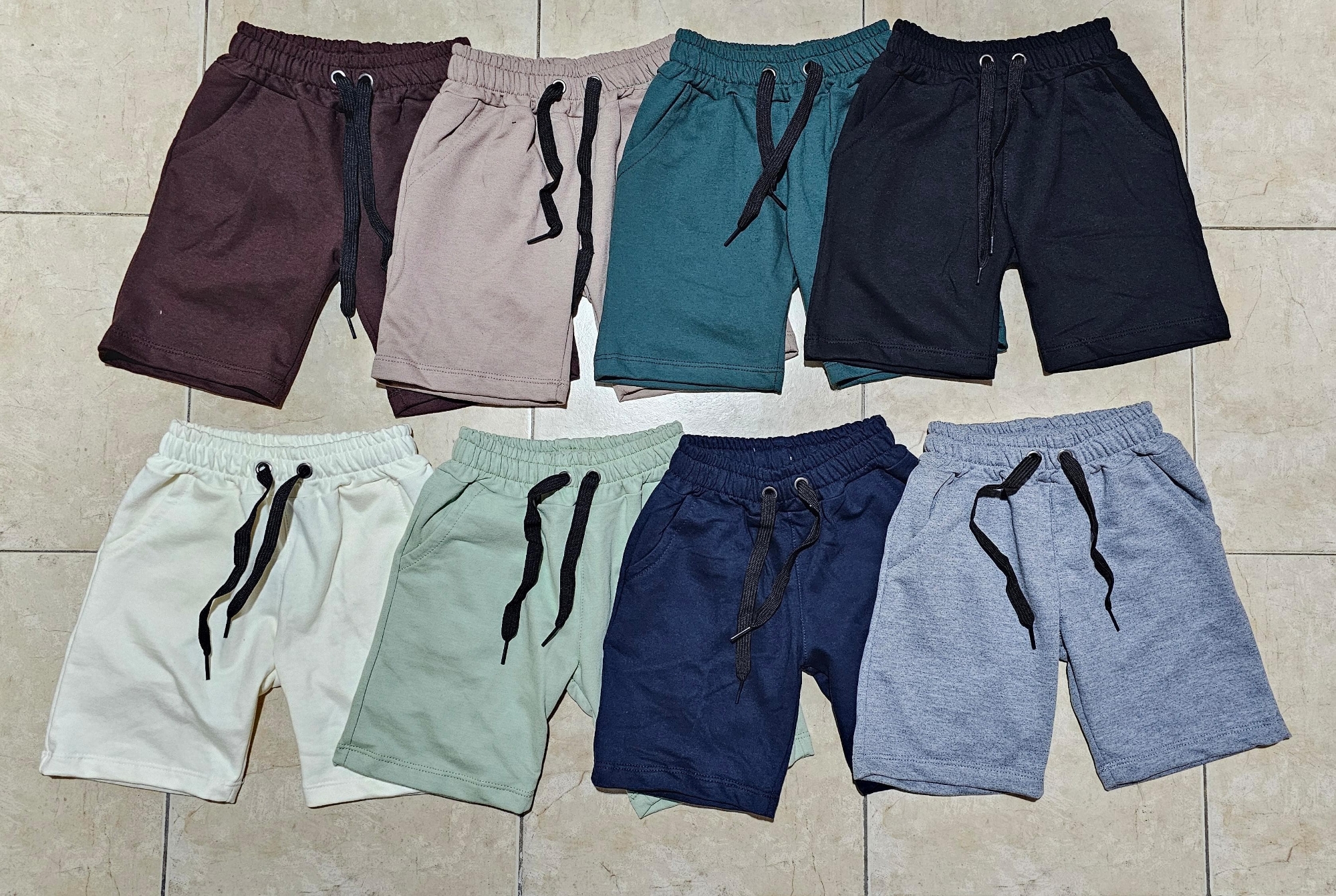 Short Liso Rustico Algodon Peinado - Imagen 3