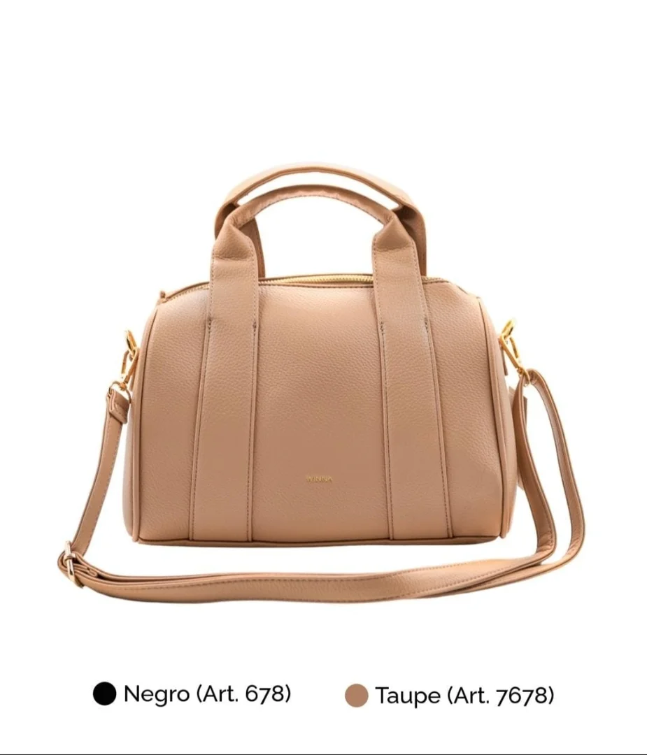 Cartera *baúl* Cuero Pu Trae la Tira Larga.
*excelente Calidad* - Imagen 1