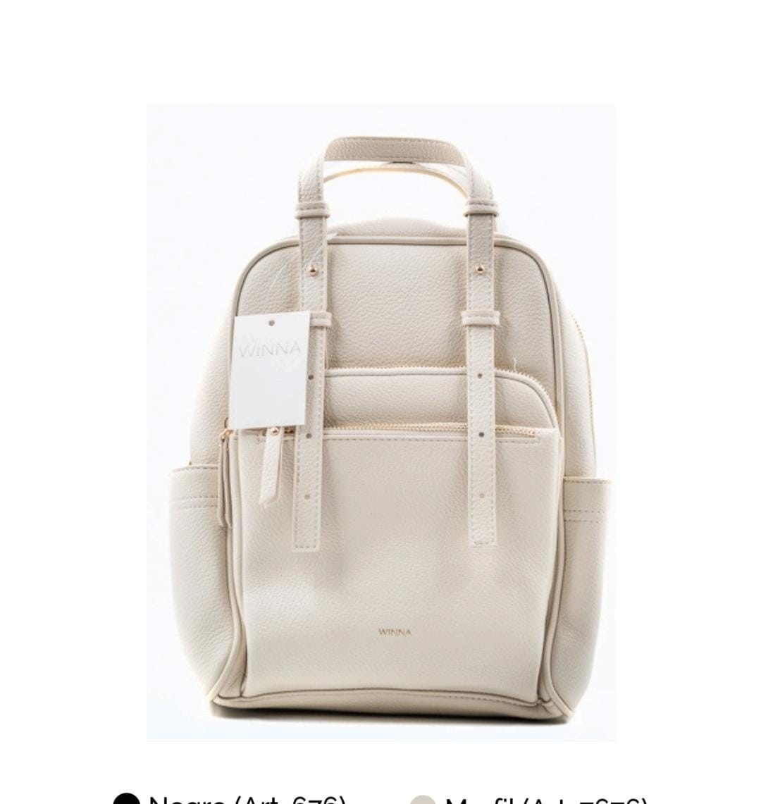 Mochila Cuero Pu*  ** 
excelente Calidad. - Imagen 2