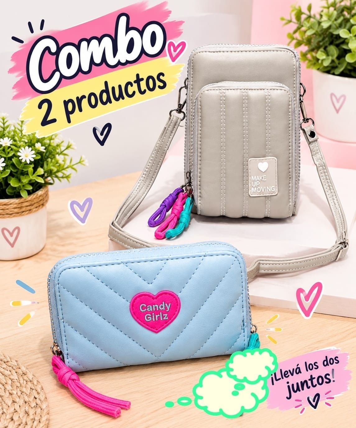 Combos 2 Productos* 

 *porta Celular* mas Billetera - Imagen 4