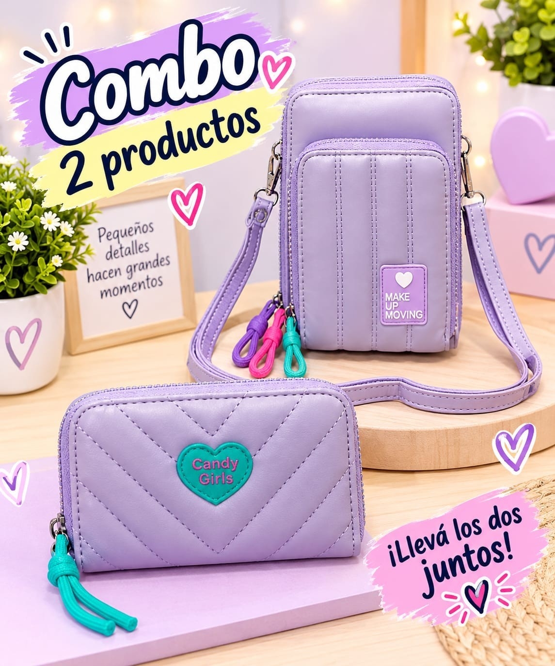 Combos 2 Productos* 

 *porta Celular* mas Billetera - Imagen 5