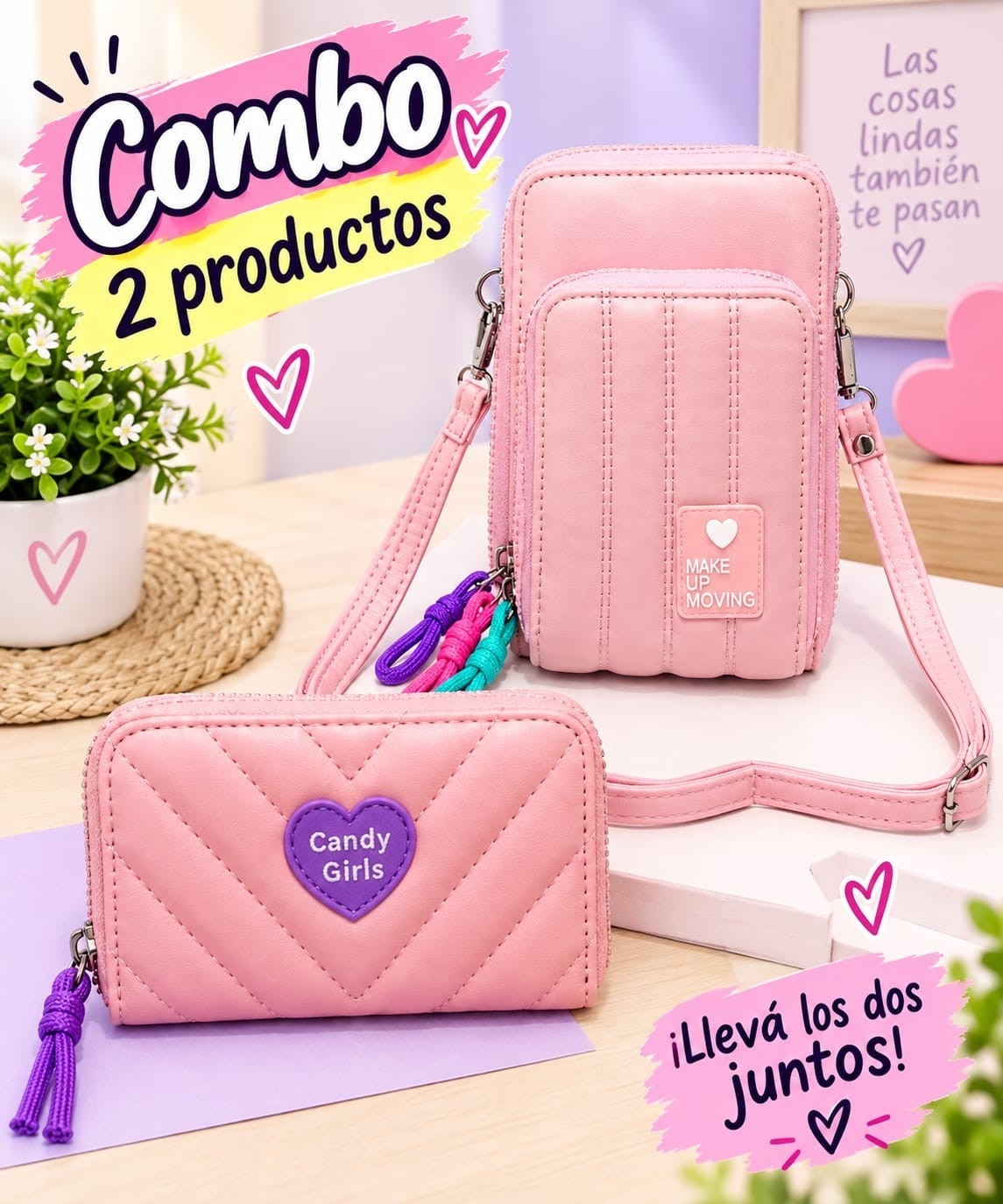 Combos 2 Productos* 

 *porta Celular* mas Billetera - Imagen 7