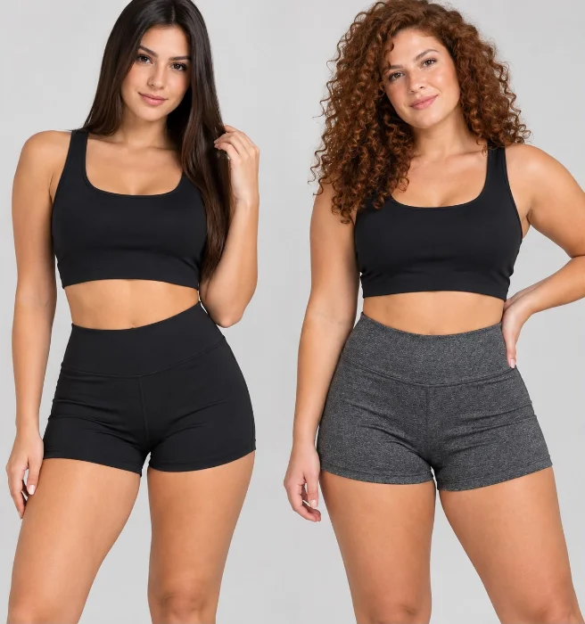 Short Lisos del 1 al 6
