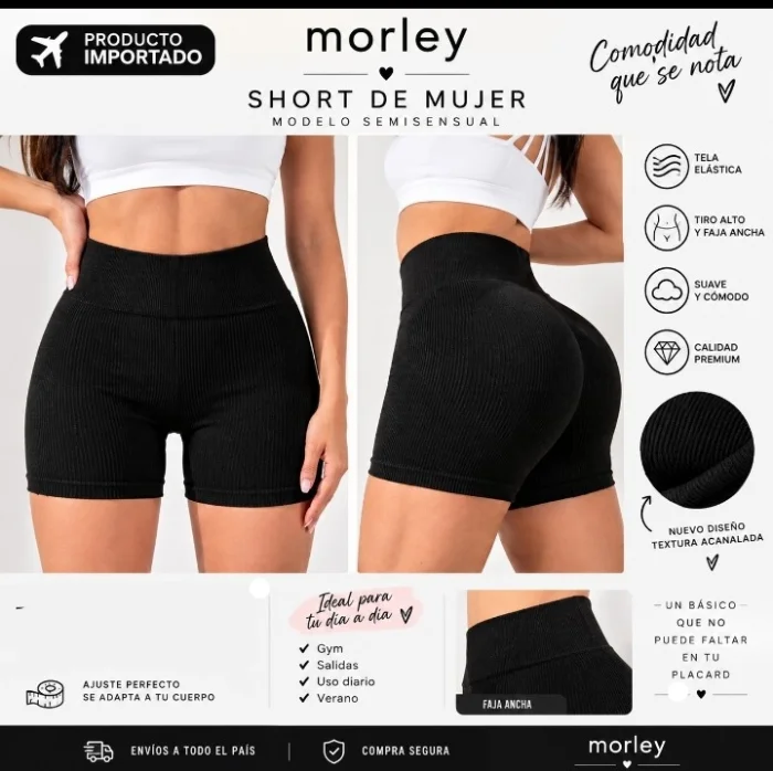Short Importado sin Frunce