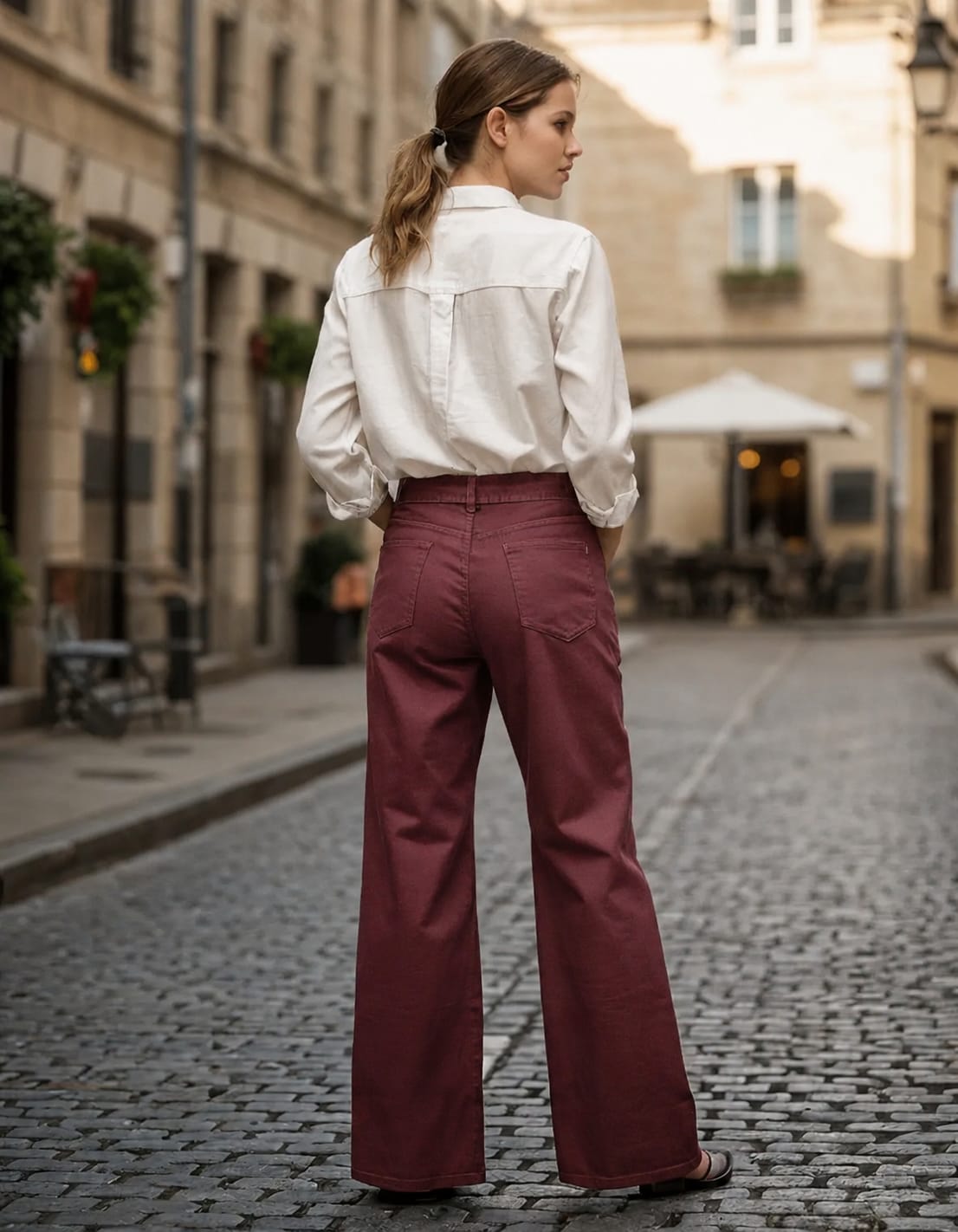 Pantalon Gabardina Mar Azul Wide Leg Elastizado - 102.6.10%20PANTALON%20WIDE%20LEG%20FANNY%20BEIGE%20OSCURO.jpeg