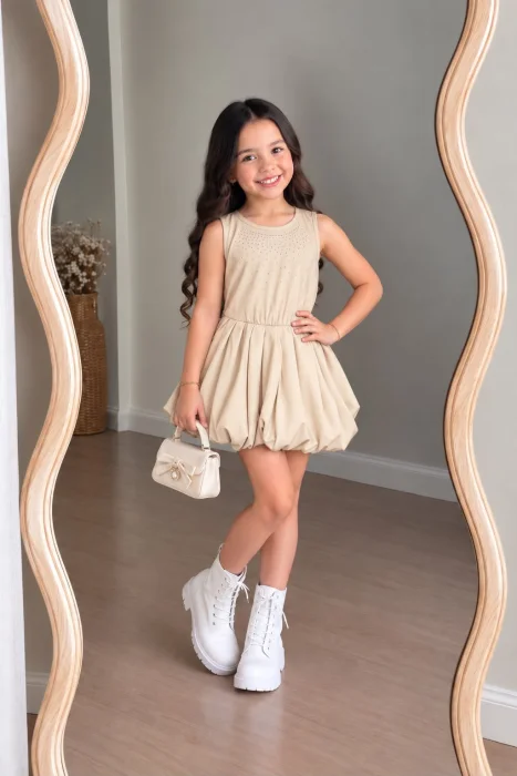 Vestido Jazmin con Strass