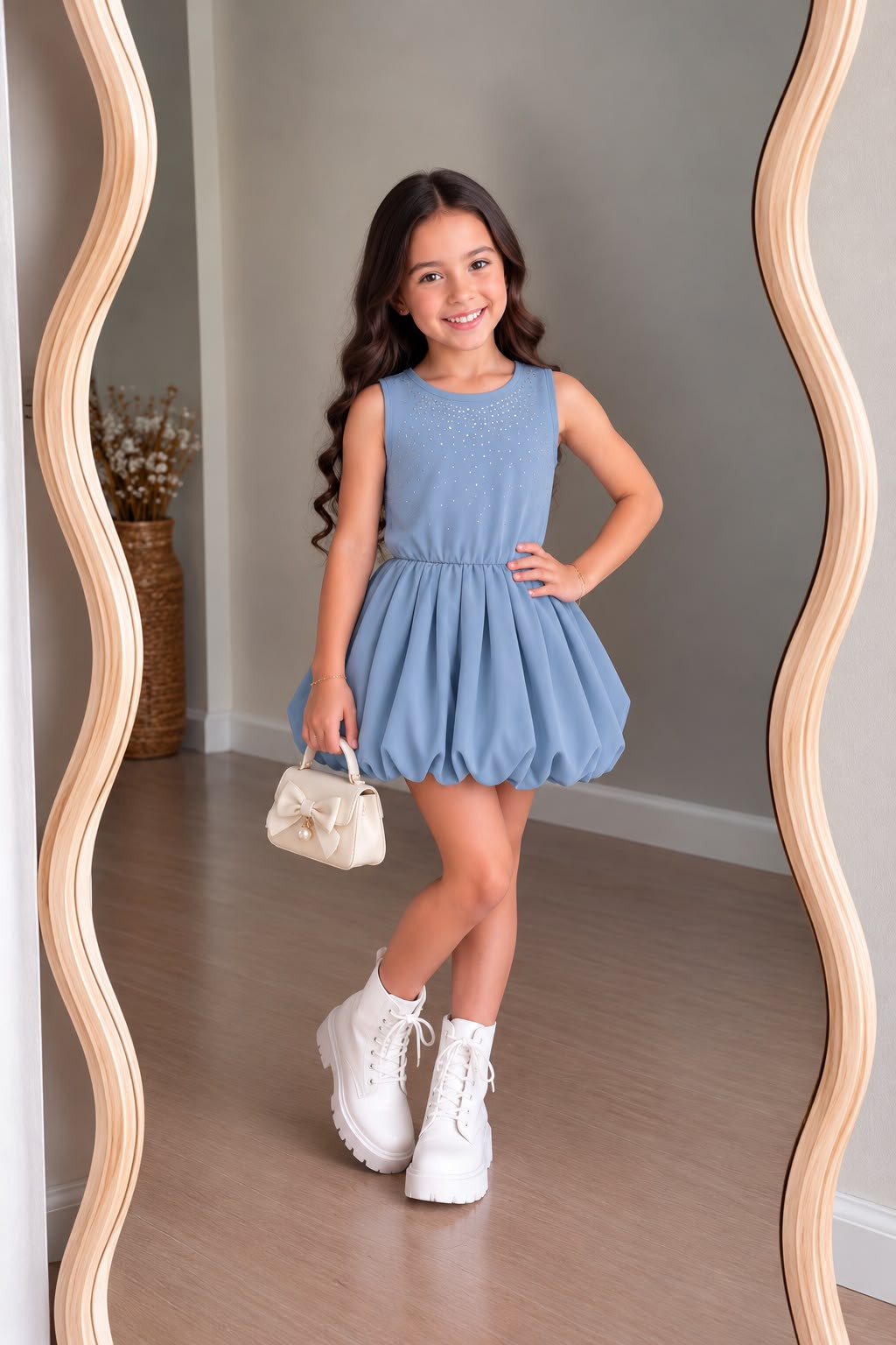 Vestido Jazmin con Strass - Imagen 3